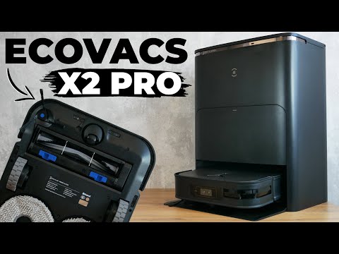 Видео: Ecovacs Deebot X2 PRO: новый дизайн, топовая станция, полный комплект🔥 Что не так?!⛔️ ОБЗОР и ТЕСТ✅