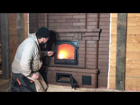 Видео: Каминопечь «Валерия». (РДК).