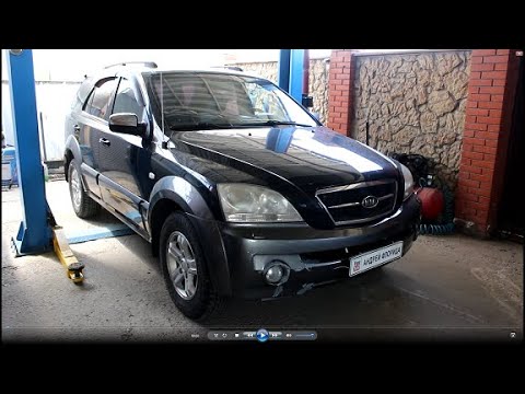 Видео: Замена подшипника передней левой ступицы на Киа Соренто 2005  Kia Sorento 2,5