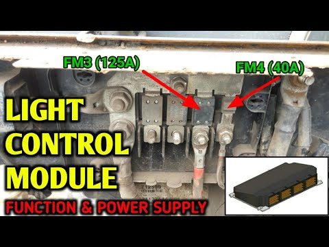 Видео: Блок питания на модуле управления освещением (LCM) Volvo Truck - Контроллер освещения