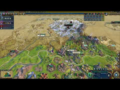 Видео: Civilization 6 (BBG) - Верцингеториг (Галлы), ход 211, Франция всё