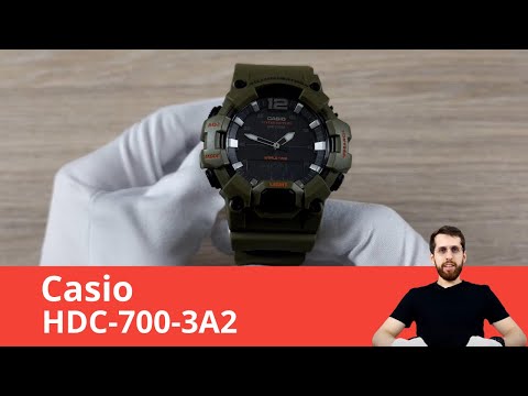 Видео: Casio HDC-700-3A2 - Обзор и Настройка