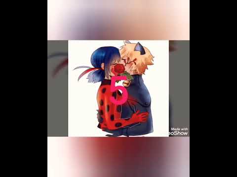 Видео: #5 подборка комиксов по Леди баг и Коту Нуару! 😻❤️💋🐞