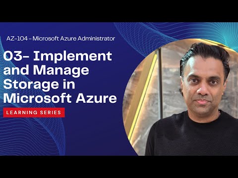 Видео: Ускоренный курс AZ-104: Внедрение и управление хранилищем в Microsoft Azure