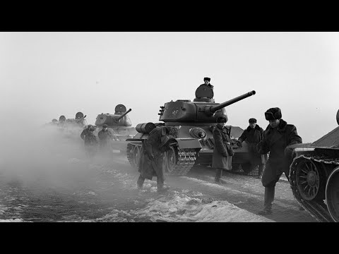 Видео: Вермахт не ожидал, что 1000 «Катюш» превратят ночь в огненный шторм