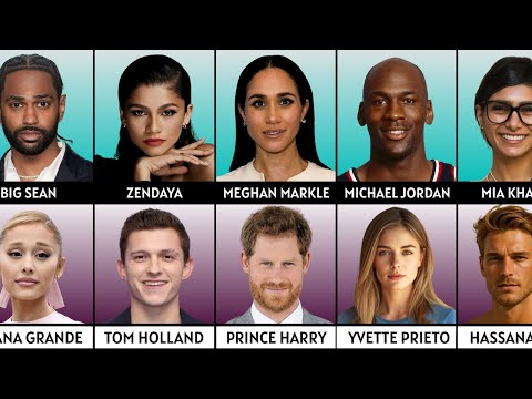 Видео: Знаменитые черно-белые пары Голливуда