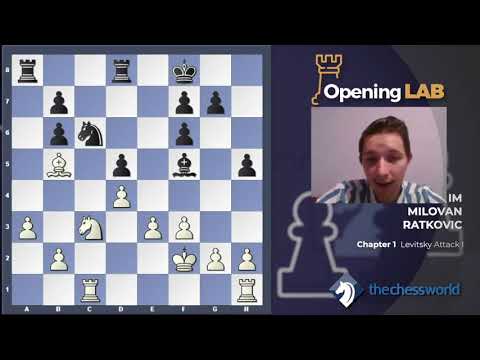 Видео: Тромповский — Левицкий Атака с международным мастером Милованом Ратковичем — Эксклюзивный просмотр