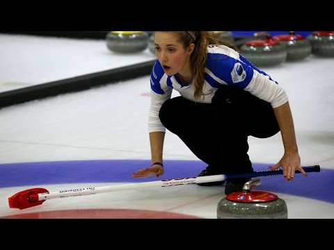 Видео: Керлинг. Россия - США. Чемпионат Мира по кёрлингу среди смешанных пар 2015 - Группа А