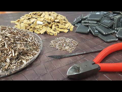 Видео: Как лучше демонтировать радиодетали содержащие драгоценые металлы ? #ПАЛЛАДИЙ #ЗОЛОТО #ДРАГМЕТАЛЛЫ
