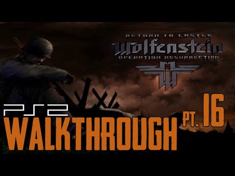 Видео: Return To Castle Wolfenstein: Operation Resurrection #16 - Оскверненная Церковь / Defiled Church PS2