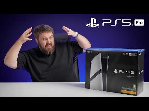 Видео: Распаковка и обзор SONY PS5 PRO. Тестим в играх в поисках терафлопсов!