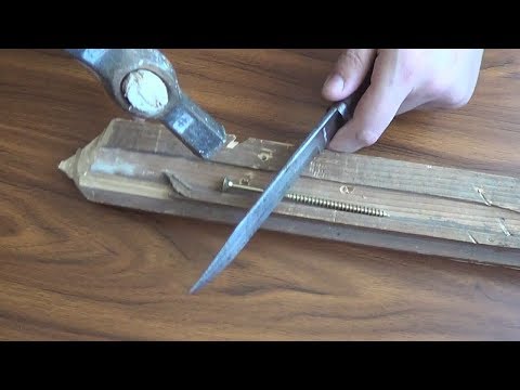 Видео: Нож финского типа производства з-д "Труд" Вача