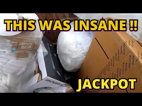 Видео: Рытьё мусора — это безумие, вы не поверите, что менеджер выбросил. Джекпот