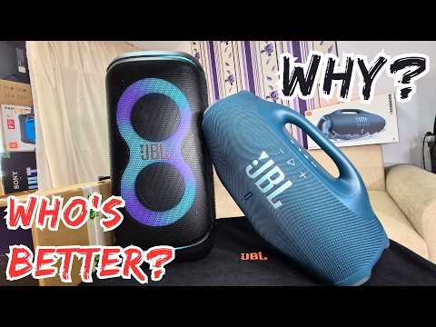 Видео: JBL Boombox 4 или JBL Partybox 320: что купить?