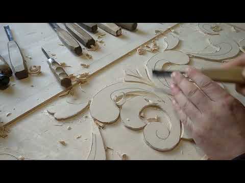 Видео: Різьба по дереву. Прикрасив пусте місце.
