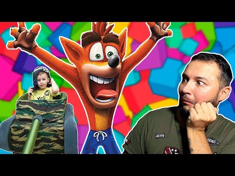 Видео: Crash Bandicoot прохождение смотреть на русском