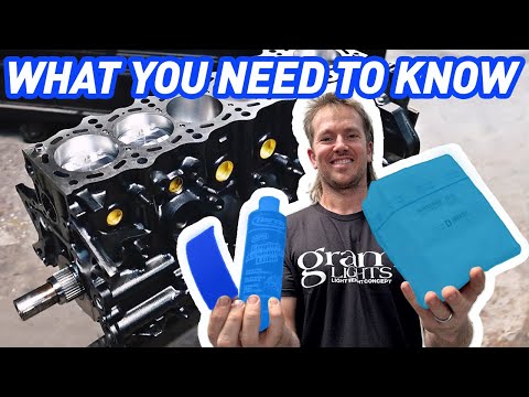 Видео: Сборка гоночного двигателя 2JZ с высокой степенью сжатия