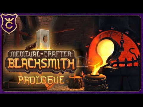 Видео: СИМУЛЯТОР ГНОМА КУЗНЕЦА! Medieval Crafter Blacksmith Prologue