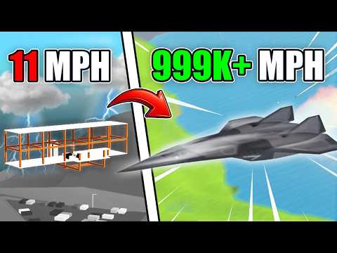 Видео: Самый медленный против самого быстрого самолета в Roblox