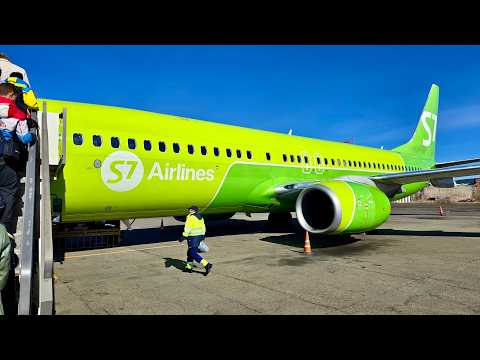 Видео: 6 часов на Boeing 737-800 а/к S7 Airlines | Рейс Иркутск – Санкт-Петербург
