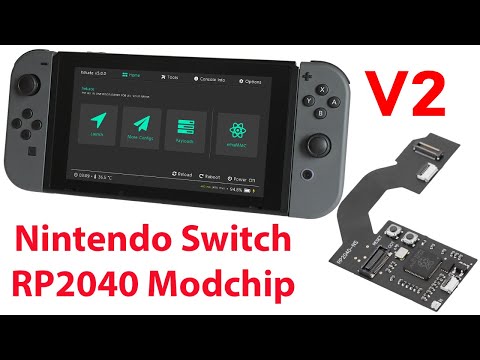 Видео: Установка модчипа Nintendo Switch RP2040 (PicoFly) V2