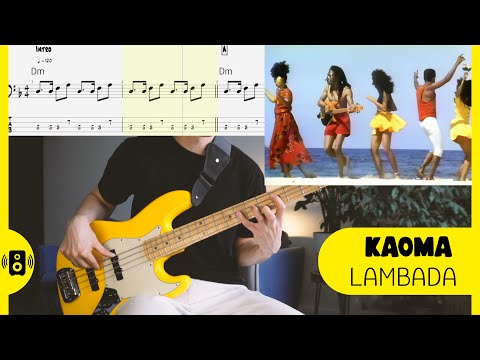 Видео: Kaoma - Lambada Bass Tabs Бас табы ноты