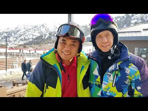 Видео: Едем на горнолыжный курорт Амирсай! Ташкент. Узбекистан. Каталка.Цены.в конце вкуснейшие бешпармак.