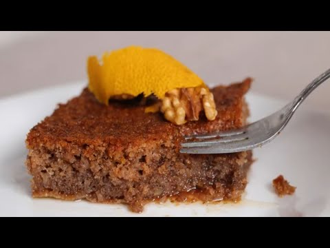 Видео: Этот греческий десерт свел всех с ума! Десерт из грецких орехов - рецепт Каридопита