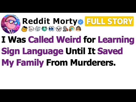 Видео: [ПОЛНАЯ ИСТОРИЯ] Меня называли странным за изучение языка жестов, пока это не спасло мою семью от...