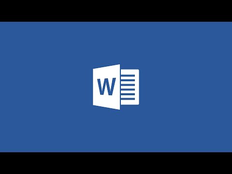 Видео: Работа "Табличные структуры в MS Word"