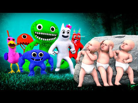 Видео: БанБан құбыжықтар Балаларды қуалады!