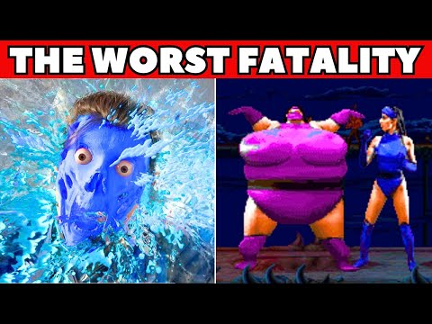 Видео: ХУДШИЕ фаталити в КАЖДОЙ игре Mortal Kombat