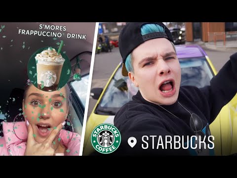 Видео: Поехали в СТАРБАКС на КАРАНТИНЕ / Маска в INSTAGRAM выбирает напиток