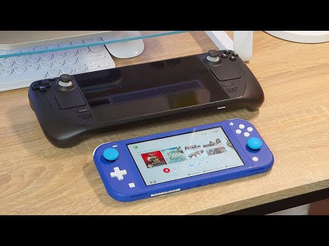 Видео: УШЕЛ СО STEAM DECK НА ПРОШИТЫЙ NINTENDO SWITCH LITE В 2023 ГОДУ