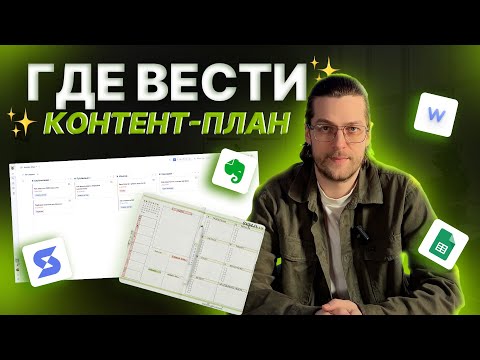 Видео: Как составить контент-план на месяц вперед