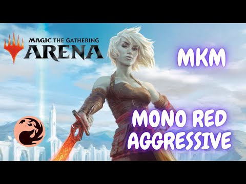 Видео: MKM / Колода Моно-красная агро / Mono red aggro deck. MTG arena / мета 2024