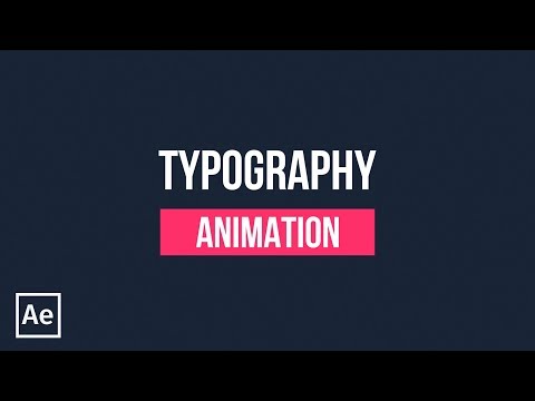 Видео: Минималистичная текстовая анимация и Маски - After Effects для начинающих #6