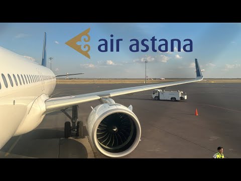 Видео: Лучший эконом-класс! | Рейс Дубай - Астана | Air Astana Airbus A321LR