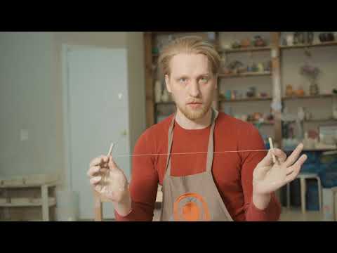 Видео: Инструменты гончара: Срезка