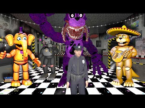 Видео: АНИМАТРОНИКИ ПУГАЮТ ОХРАННИКА FNAF 7 ► Garry's Mod