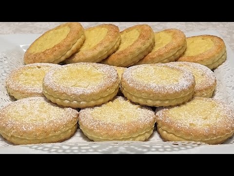 Видео: Творожное печенье-ватрушки/Shortbread