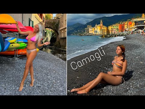 Видео: Италия | КРАСИВЫЕ ПЛЯЖИ Камольи! Генуя: ГРЯЗЬ, МИГРАНТЫ и ГОРЫ МУСОРА | Camogli, Genova, Italy