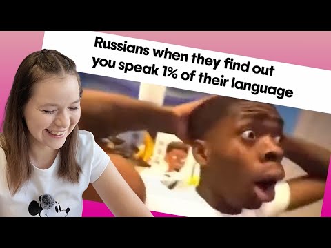 Видео: Русский реагирует на «Каково это — учить русский язык»