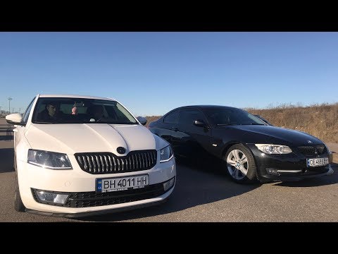 Видео: Skoda  Octavia 1.8 turbo против Infinity G37, BMW 335, Mark 2, Renault Megan RS