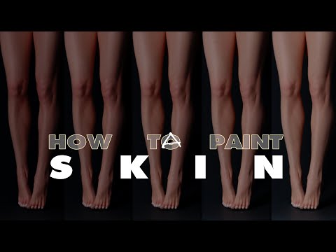 Видео: КАК НАНЕСТИ КОЖУ на фигурку