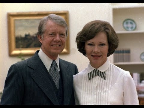 Видео: Президент США Джимми Картер и его жена Розалин - биография, история любви