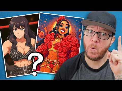 Видео: Узнаете ли вы этих женщин-борцов? 👀