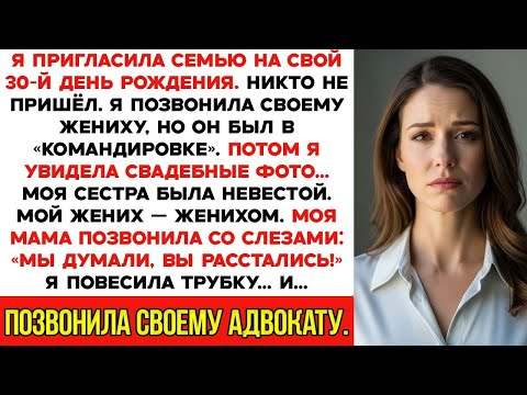 Видео: На мой 30-й день рождения никто не пришёл — потом я увидела, как моя сестра выходит замуж за того