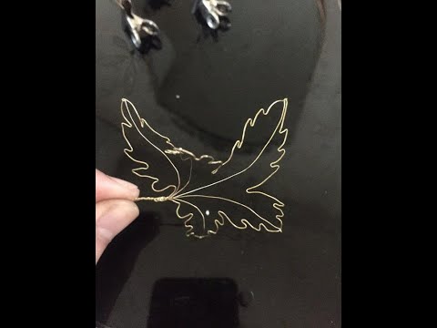 Видео: Витраль. Вебинар первый. Каркасы. Ч.1 Листья.