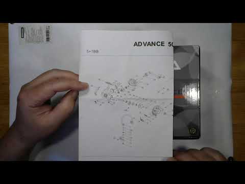 Видео: Катушка Kaida Advance 6000 - обзор с разбором (катушка для левши).